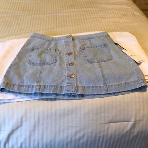 Denim skirt